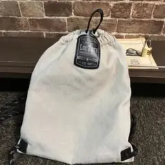 LOCTOTE フラックサック　ベージュ　ナップザック　鍵付き