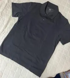 未使用タグ無し⭐︎UNIQLO⭐︎ブラックポロシャツメンズMサイズ