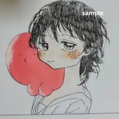 タコピーの原罪 手描きイラスト ファンアート
