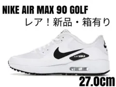 【激レア!】NIKE AIR MAX90GOLFナイキエアマックス白黒27.0②