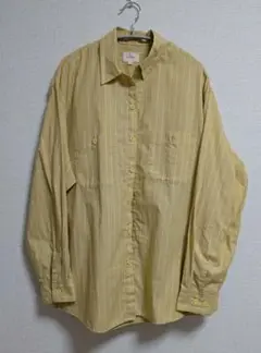 BEAMS ビームス ボックスシルエットオーバーシャツ ストライプ Mサイズ