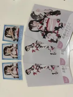 松本ももな 高嶺のなでしこ 生写真 ミニフォトカード セット