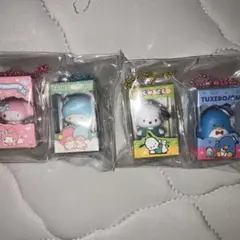 ポチャッコ×タキシードサム×マイメロディ×キキ ストラップセット
