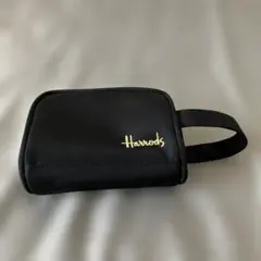 Harrods 黒 ナイロン ポーチ