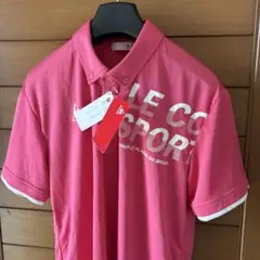 新品サイズO/le coq sporttif快適ストレッチ半袖BDポロシャツ