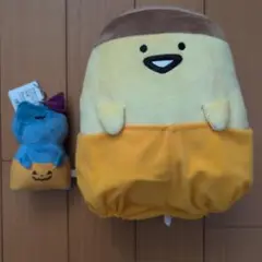 ねこさん、プリンさん　ぬいぐるみ
