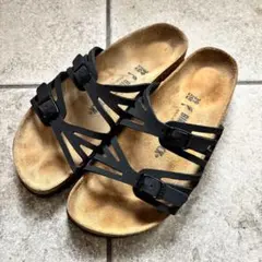 Birkenstock ビルケンシュトック グラナダ サンダル 黒　レディース BIRKENSTOCK（ビルケンシュトック）GRANADA(グラナダ) - shoe go