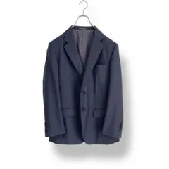CHESTER BARRIE テーラードジャケット　ネイビー　ストライプ　通年用