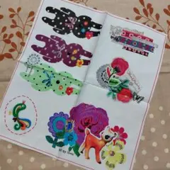 コラージュクロス　ワッペン　ガーリッシュ