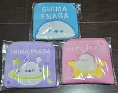 シマエナガ 刺繍コインポーチ ３個セット