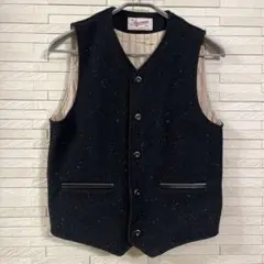 STEVENSON OVERALL 中綿カモフラリバーシブルベスト 38 STEVENSON OVERALL 中綿カモフラリバーシブルベスト 38