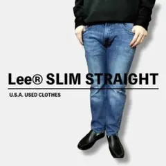 ◎USA古着◎Lee スリムストレート ストレッチデニムパンツ DP1-319