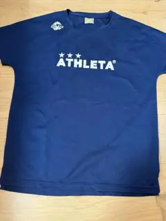 ATHLETA ネイビー ロゴ Tシャツ　160