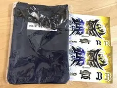 【新品美品】ORIX BUFFALOES ポーチ ネイビー　おまけシール付き