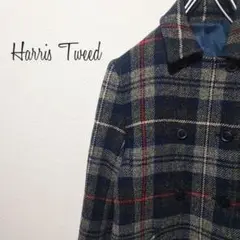 ハリスツイード★ショートコート★チェック
