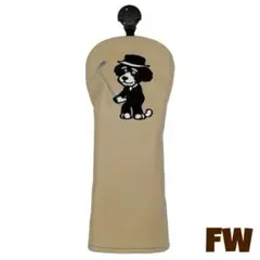 【新品】ゴルフドッグ ヘッドカバー フェアウェイウッド用 FW用