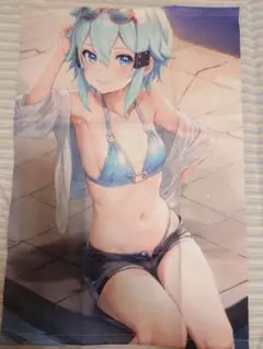 ソードアート・オンライン　SAO　シノン　B2タペストリー