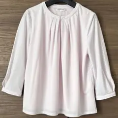 NEWYORKER タックシフォンブラウス
