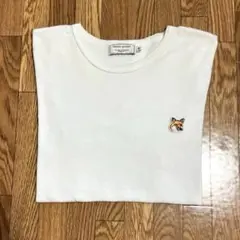 【美品】 メゾンキツネ MAISONKITSUNE Tシャツ 白 サイズXS
