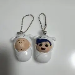 クレヨンしんちゃんおくるみbabyスイング白ver.