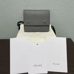 セリーヌ 三つ折り財布 マルチファンクション 極美品