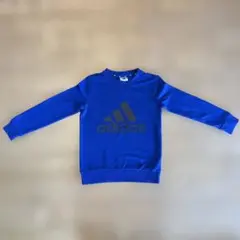 adidas トレーナー 青　130