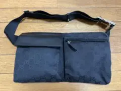 値下げ!★極美品!/ GUCCI ウエストバッグ/ 男女兼用★