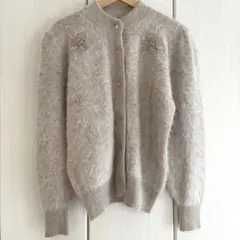 ヴィンテージ 古着 刺繍カーディガン