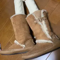 最終価格トリーバーチ23㎝ ムートンブーツ