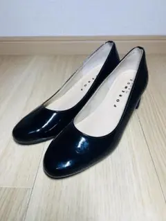 FOREMOS marco パンプス エナメル ブラック