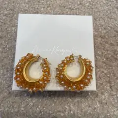 【未使用に近い】mame マメ kurogouchi グリーンピアス 299880986.jpg?1510896931