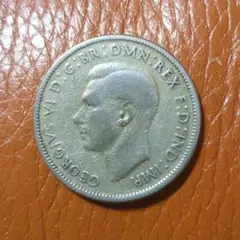 オーストラリア　1フローリン銀貨　1919M 大特年　希少　レアコイン　古銭 オーストラリア1フローリン銀貨1919M 大特年希少レアコイン古銭