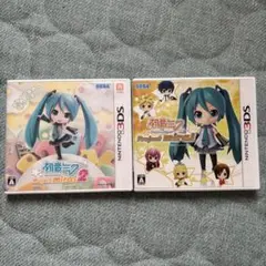 Project mirai 、2 Nintendo 3DS 初音ミク ソフト2点
