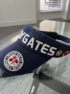 PEARLY GATES ネイビー バイザー