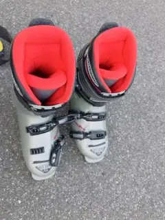 GLIDERS スキー ブーツ グレー/レッド