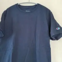 Champion ネイビー Tシャツ M