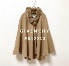 GIVENCHY 黒 ポンチョ ケープコート ポンチョコート アウター レディース コート ポンチョ マント