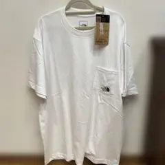 THE NORTH FACE ポケット付きTシャツ ホワイト