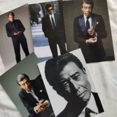 舘ひろし貴重取材写真セット