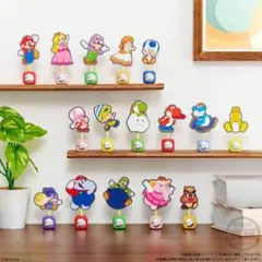 スーパーマリオブラザーズ ワンダー クリップスタンドゾウマリオ＆バルーンルイージ