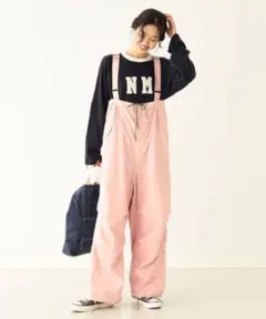 BEAMS BOY / US ARMY オーバー パンツ ガーメント ダイ