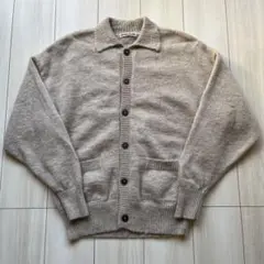 美品　キャプテンサンシャイン　23SS　和紙　コットン　カーディガン　ブラック 美品 キャプテンサンシャイン 23SS 和紙 コットン カーディガン