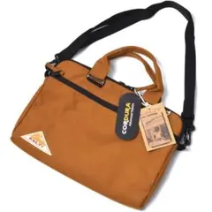 未使用 KELTY 2WAY PC ブリーフケース ショルダー Caramel