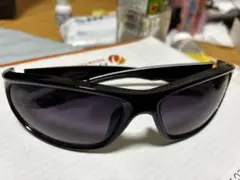 サングラス スポーツタイプ UVカット ブラック