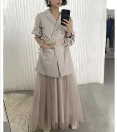 Ameri VINTAGE TRINITY JKT TULLE DRESS