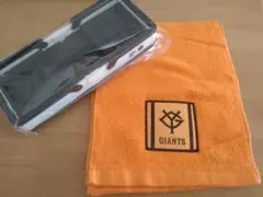 2025年　GIANTS タオルとシーズンシートケース 非売品　ミニコンテナ