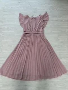 MISCH MASCHピンク フリル袖 ワンピース