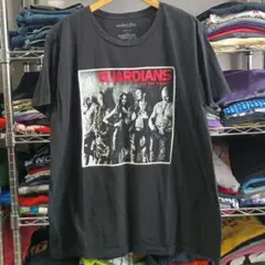 USA古着 映画 ガーディアンズオブギャラクシー Ｔシャツ 黒色