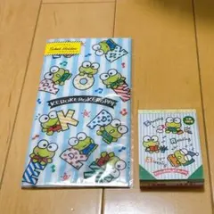 【新品】サンリオ　2012 けろけろけろっぴ　メモ帳＆チケットホルダー　2019