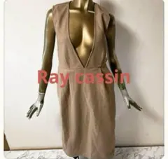 ☘️T13666☘️新品 Ray cassin ノースリーブ ワンピース F